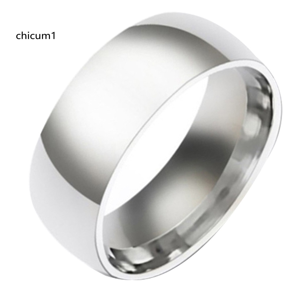 Nhẫn Đính Hôn Bằng Thép Không Gỉ Thời Trang Dành Cho Nam Và Nữ