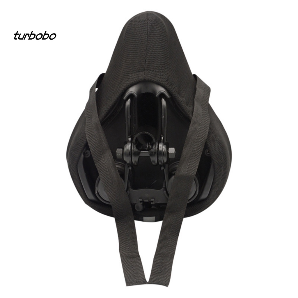 1 Bộ Vỏ Bọc Yên Xe Đạp Bằng Silicone Chống Mòn Chống Trượt Phản Quang