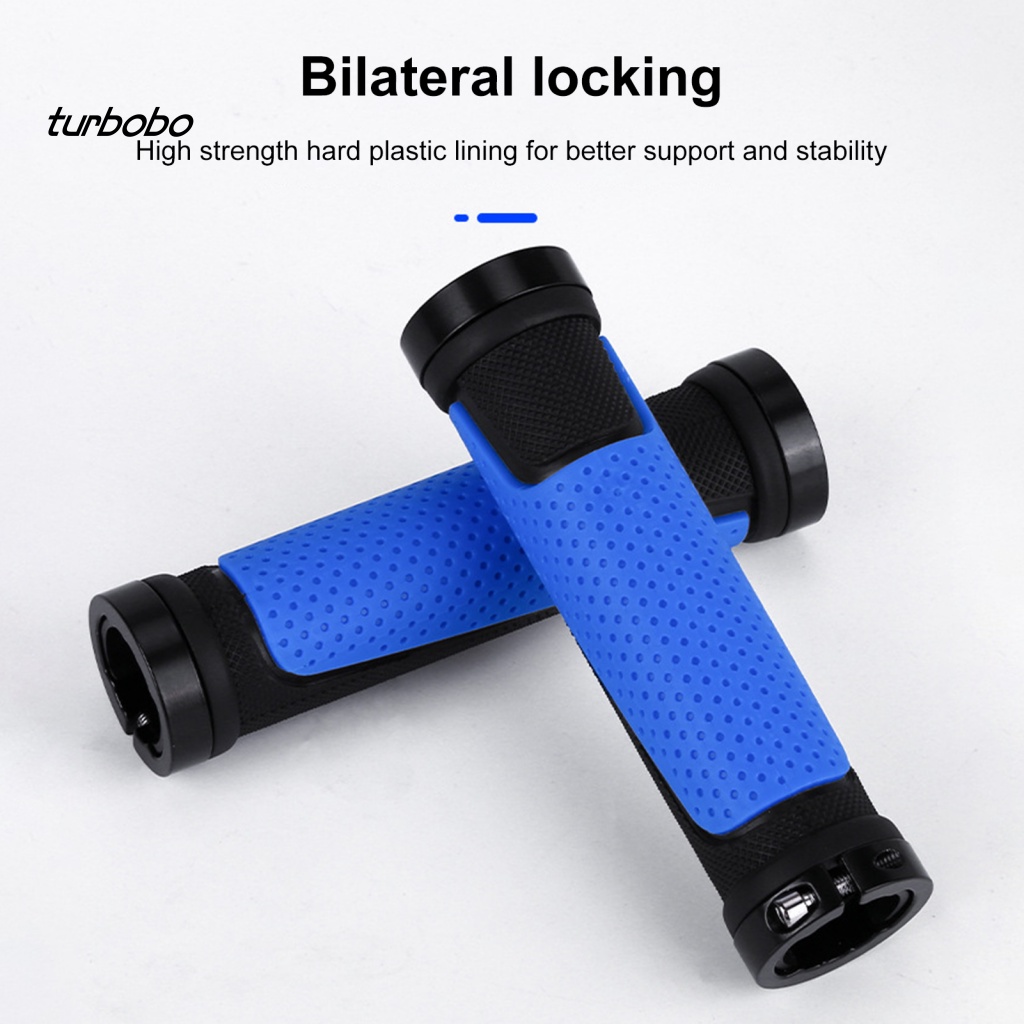 Set 2 Vỏ Bọc Tay Lái Xe Đạp Leo Núi Chống Trượt Trọng Lượng Nhẹ Dễ Lắp Đặt