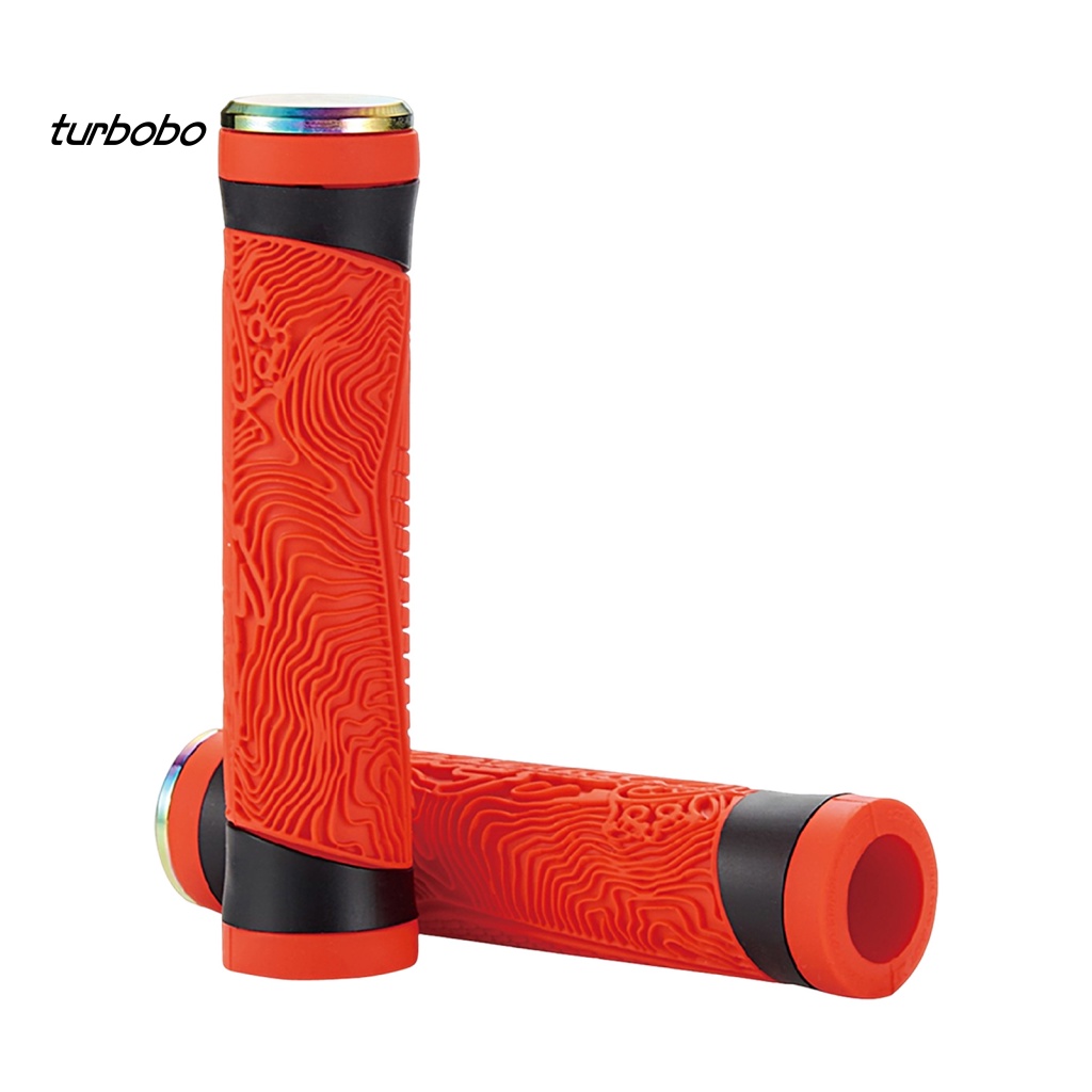 1 Cặp Bọc Tay Lái Xe Đạp Leo Núi Bằng Silicone Trong Suốt Chống Trượt