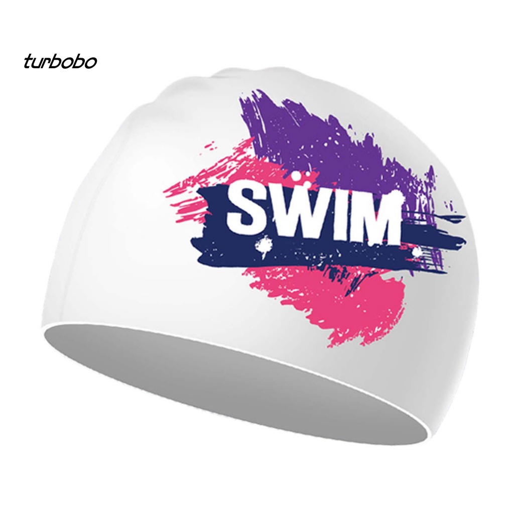 Mũ Bơi Bảo Vệ Tai Siêu Nhẹ Mềm Mại Co Giãn Tốt Chống Trượt Nhanh Khô Tiện Dụng Cho Nữ