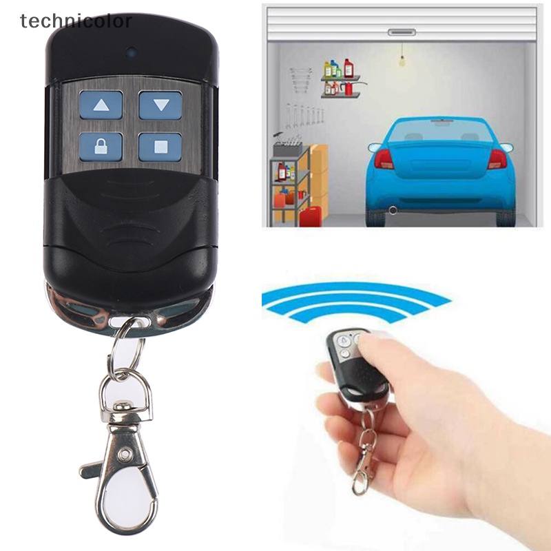 1 Bộ Điều Khiển Mở Cửa Garage 4 Nút Bấm 433MHZ