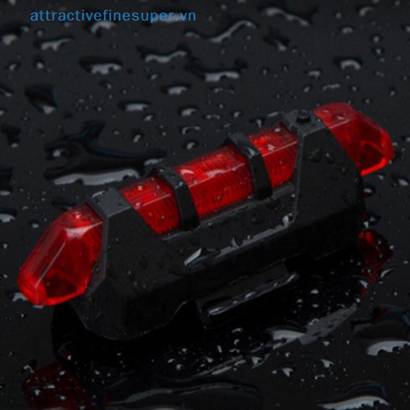 Đèn LED Cảnh Báo An Toàn Phía Trước Và Sau Cho Xe Đạp