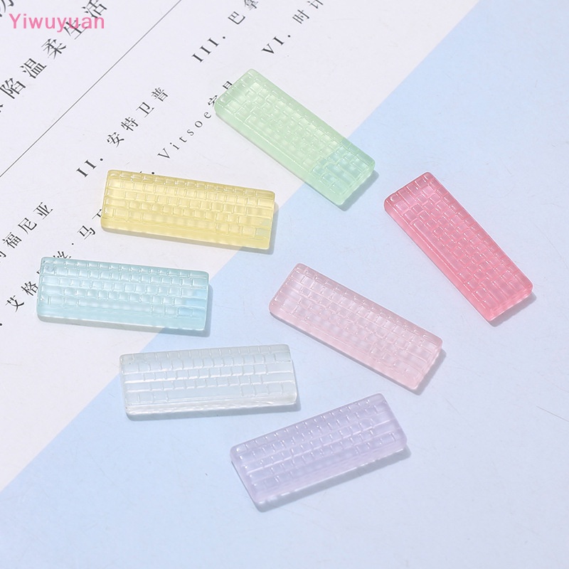 Bộ 2 Gel Trang Trí Điện Thoại Hình Cây Kem Phát Quang DIY Mới