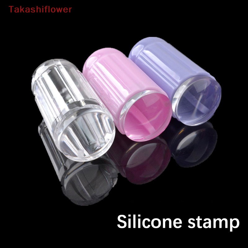 Bộ Dụng Cụ In Hình Móng Tay Nghệ Thuật Bằng Silicon Trong Suốt Kèm Dụng Cụ Dán