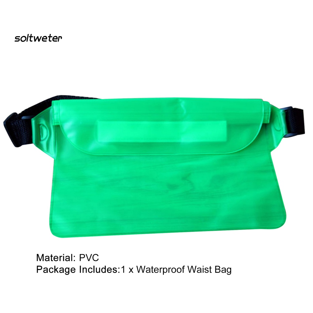 Túi Đeo Hông Bằng PVC Trong Suốt Chống Thấm Nước Có Thể Điều Chỉnh Tiện Dụng Cho Nam Và Nữ