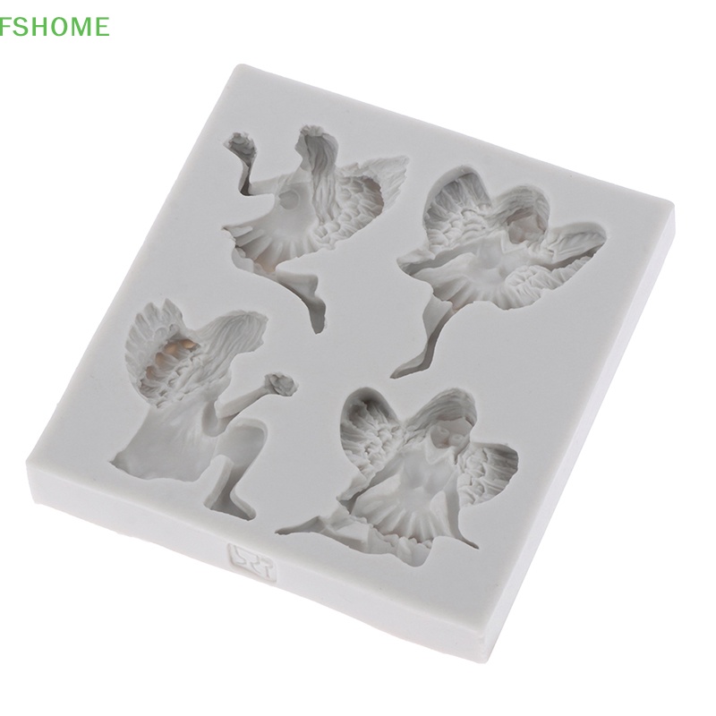 Khuôn Silicone Làm Bánh Hình Thiên Thần