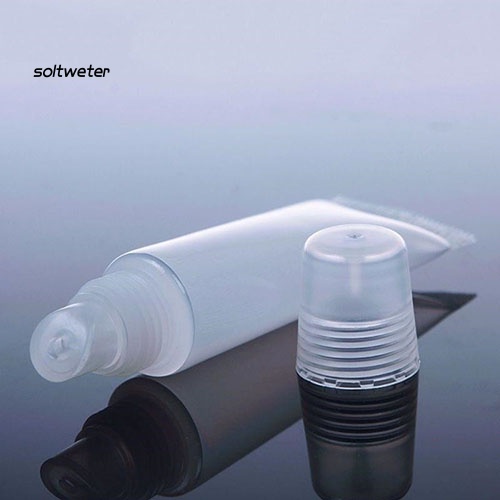 Set 5 Tuýp Rỗng 10ml Đựng Son Dưỡng Môi Có Nắp Đậy Tiện Dụng