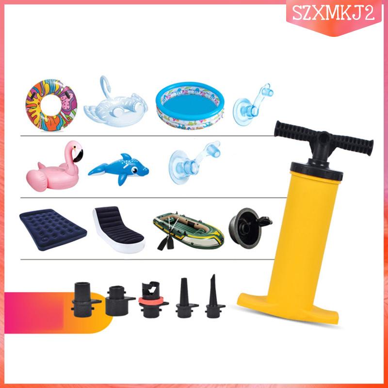 Ống Bơm Hơi Thủ Công Sức Chứa Lớn Tiện Dụng Cho Phao Bơi / Giường Bơm Hơi