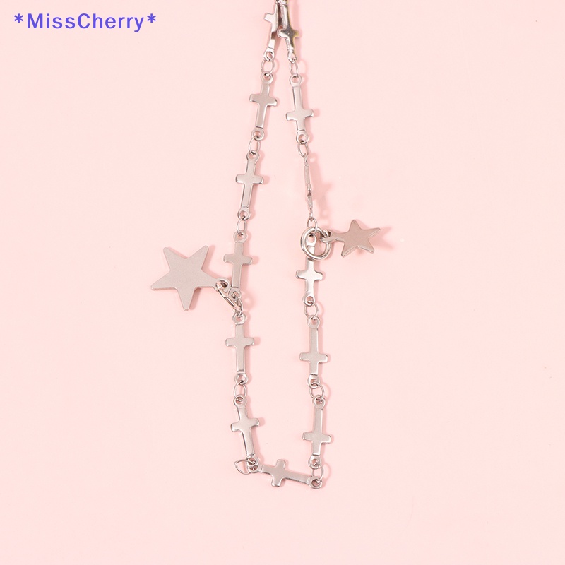 Dây Đeo Điện Thoại Y2K Họa Tiết Gấu Thắt Nơ / Ngôi Sao Xinh Xắn Mới