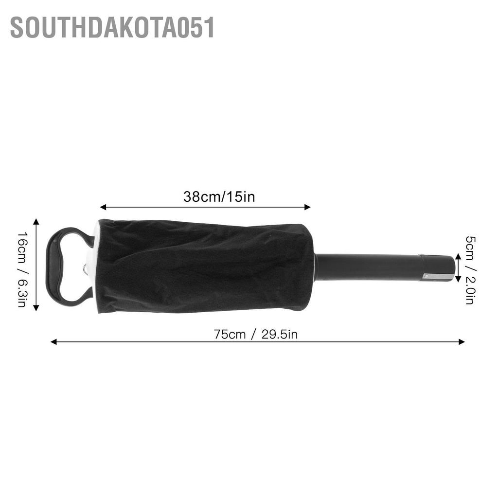 Southdakota051 Quả Bóng Golf Túi Đựng Retriever Có Thể Tháo Rời Ống Nhựa Tay Cầm Cao Su Giữ ​​Lên Đến 80 Cho Ngoài Trời