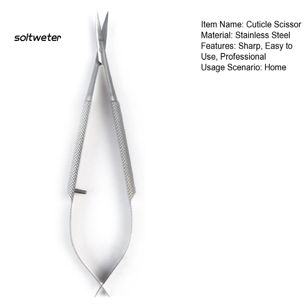 St Kéo Cắt Móng Tay Một Hàng Ngày Nhọn Không Trơn Chống Rỉ Sét Phong Cách Nga Chết Kèm Vỏ Bảo Vệ