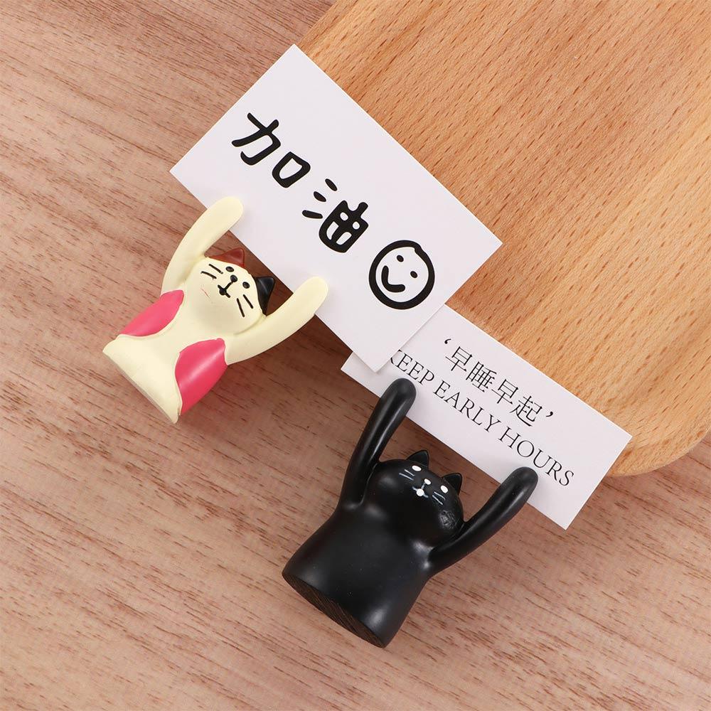 AUGUSTINE Giá Đỡ Kẹp Ảnh Để Bàn Hình Heo / Gấu Trúc / Heo Đáng Yêu