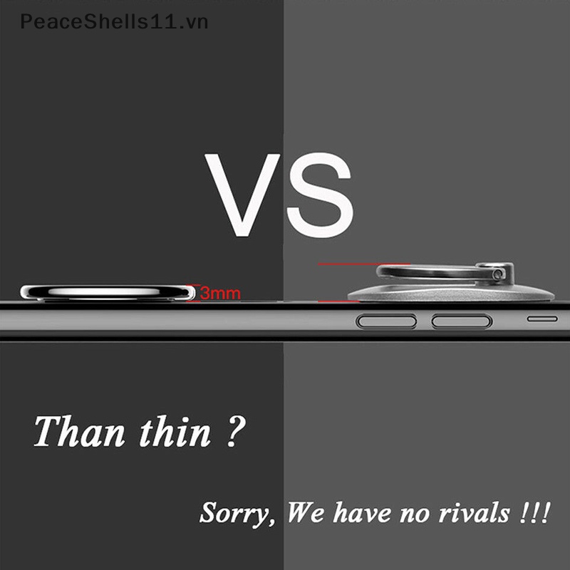 Giá Đỡ Điện Thoại 360 Độ° Giá Đỡ Điện Thoại Dạng Nhẫn Đeo Ngón Tay Có Nam Châm Xoay Được Tiện