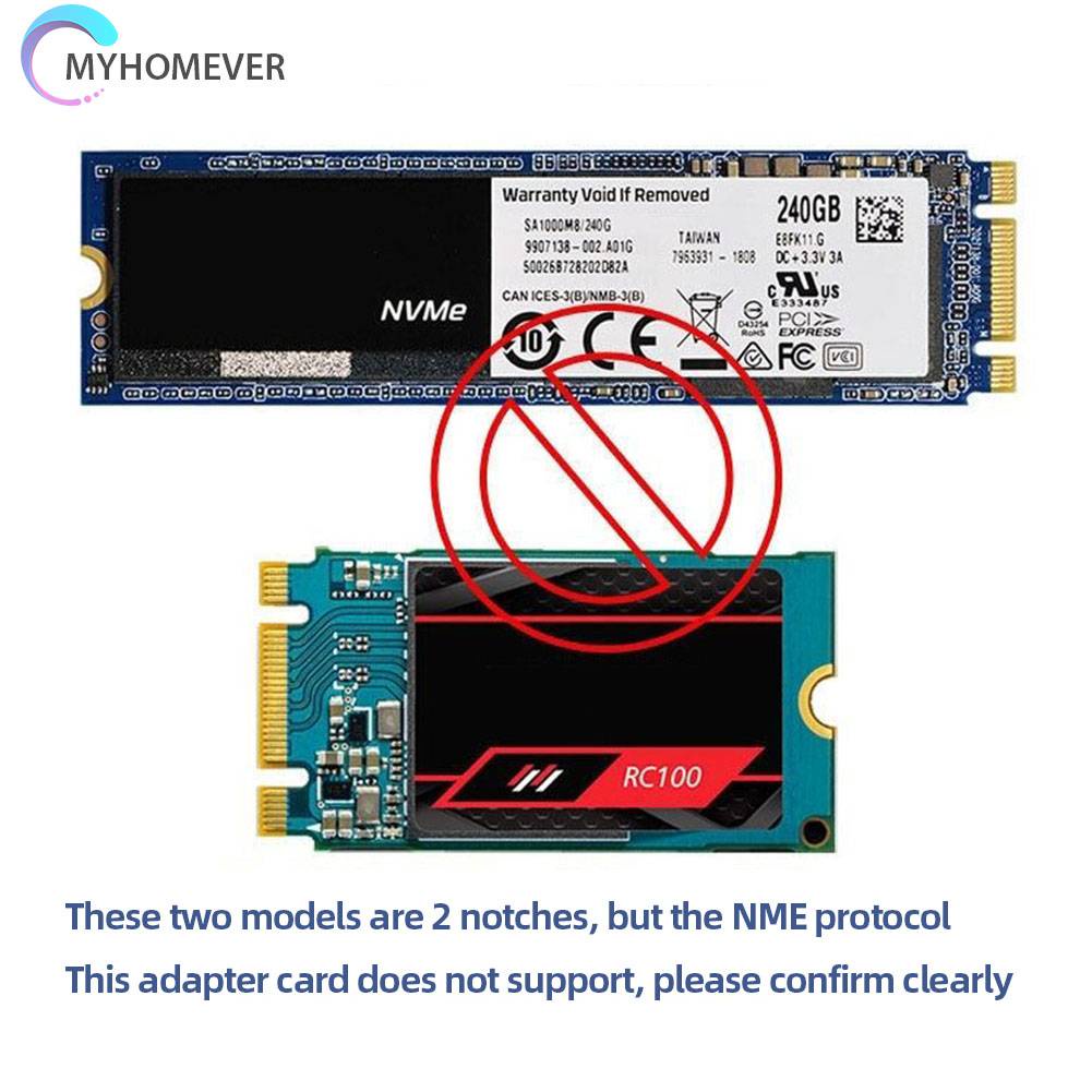 Bảng Mạch Ổ Cứng Giao Diện Kép Cho 2230 / 2242 / 2260 / 2280 M.2 NGFF SATA SSD