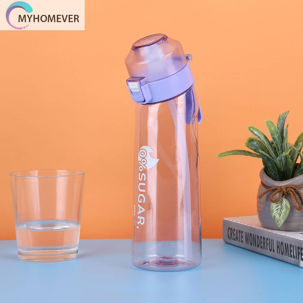 Bình Nước 650ML Có Thể Tái Sử Dụng Kèm Ống Hút