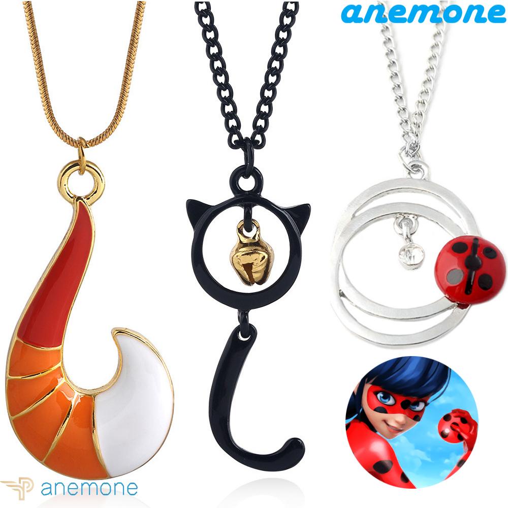 ANEMONE Vòng cổ MặT HìNh Chú MèO Đen ThờI Trang Cho Nữ