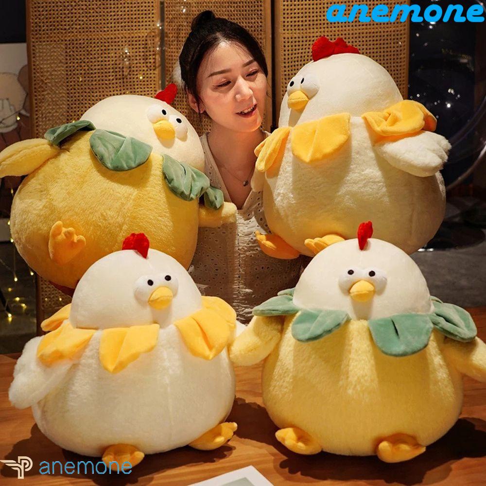 ANEMONE Gà Nhồi Bông Mềm Mại Xinh Xắn Dành Cho Trang Trí