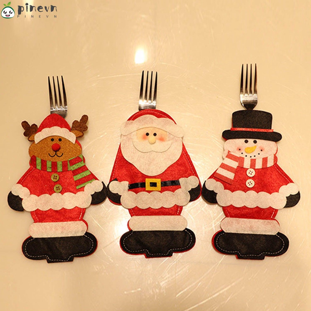 PINEVN Vỏ BọC MuỗNg Nĩa Trang Trí GiáNg Sinh