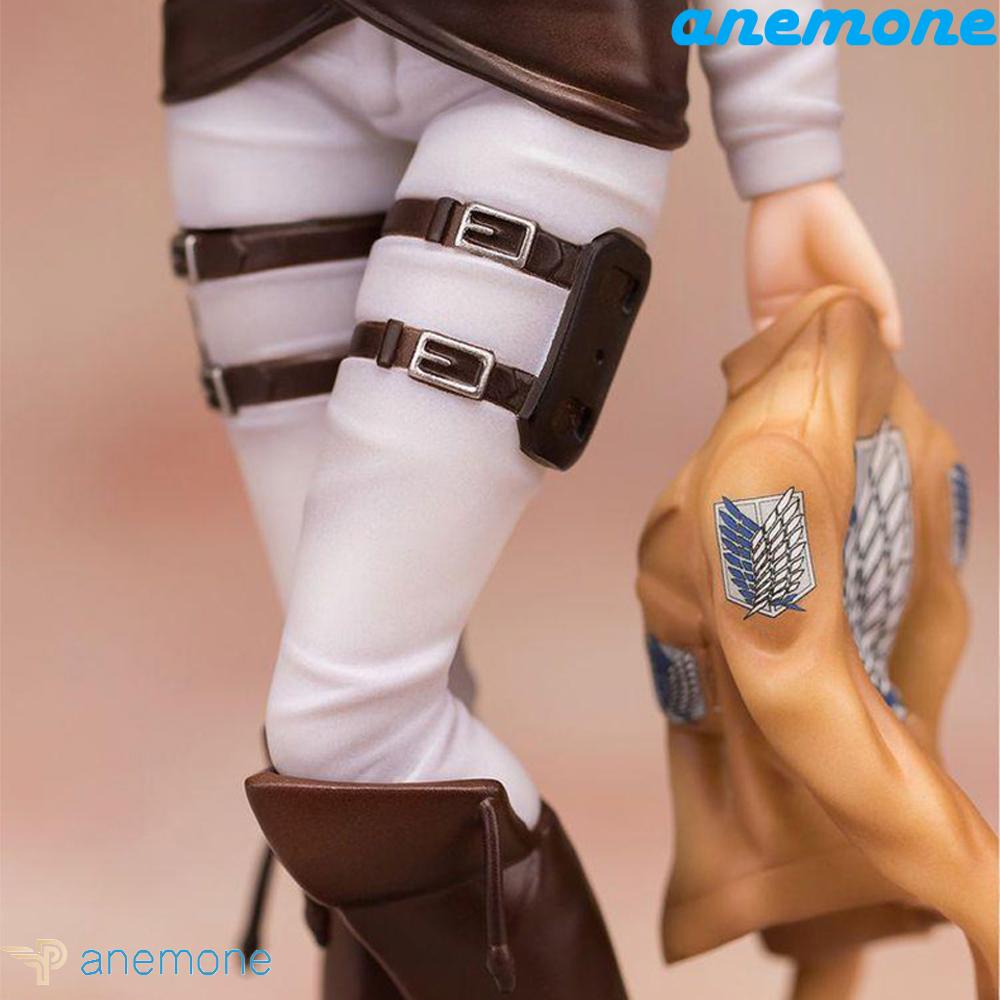 ANEMONE Set Áo Choàng Và Quần Short Da Hóa Trang Corps