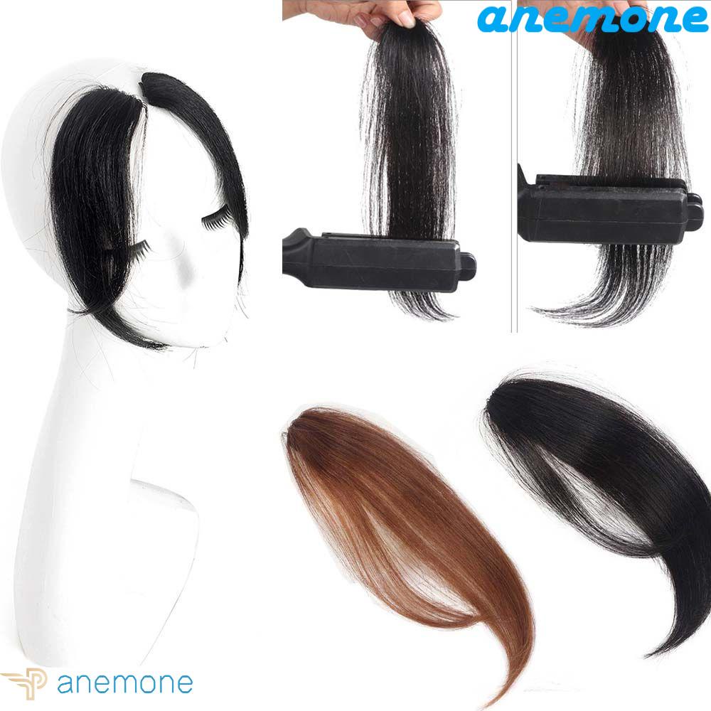 ANEMONE Tóc Giả Mái Ngang Hai Mặt Bằng Sợi Tổng Hợp Thời Trang