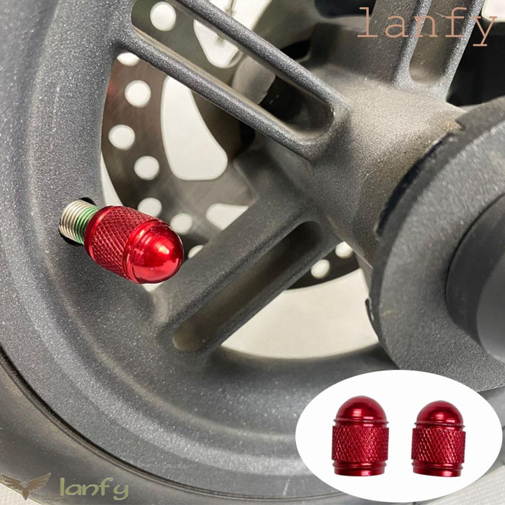 LANFY Bộ 2 Nắp Van Chống Bụi Nhiều Màu Sắc Cho Xe Điện xiaomi M365