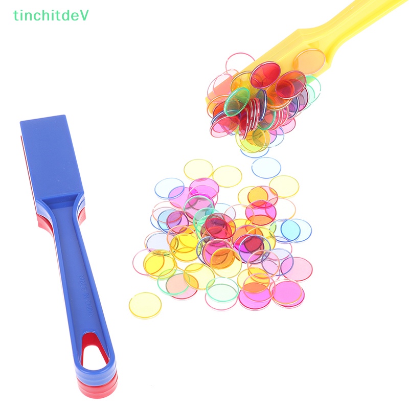 [TinchitdeV] Đồ Chơi Que Nam Châm Nhiều Màu Sắc Theo Phương Pháp Montessori Với Vòng Kim Loại [Mới]