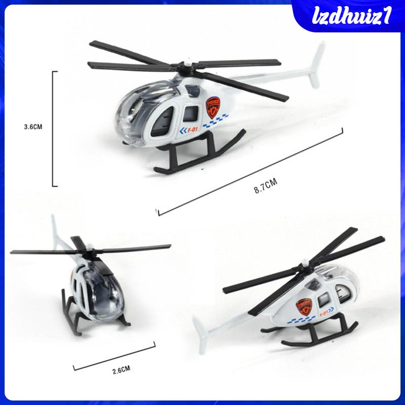 Mô Hình Máy Bay Trực Thăng Bằng Hợp Kim Tỉ Lệ 1 / 64