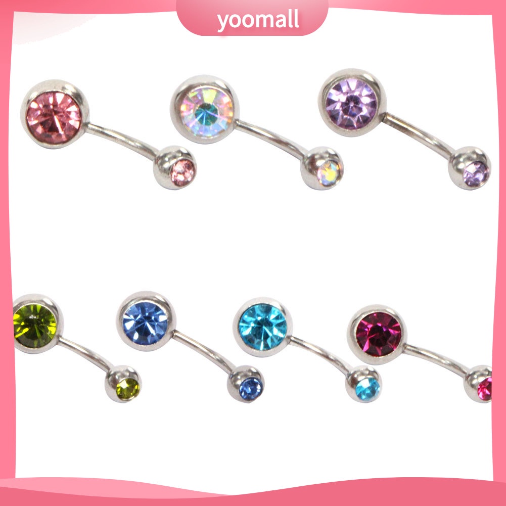 Khuyên Rốn Đính Đá Trang Trí Thời Trang Cho Nữ