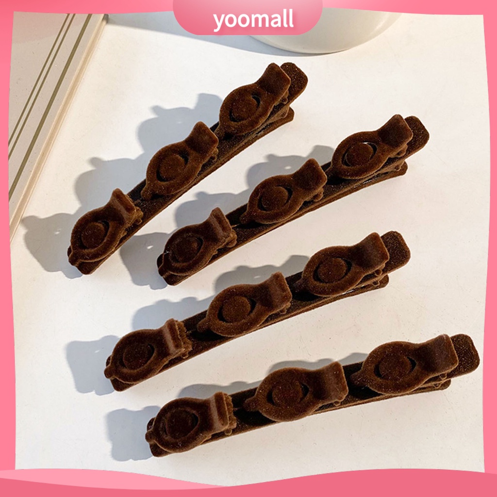 Kẹp Tóc Hai Lớp Phong Cách Hàn Quốc Thanh Lịch Đơn Giản