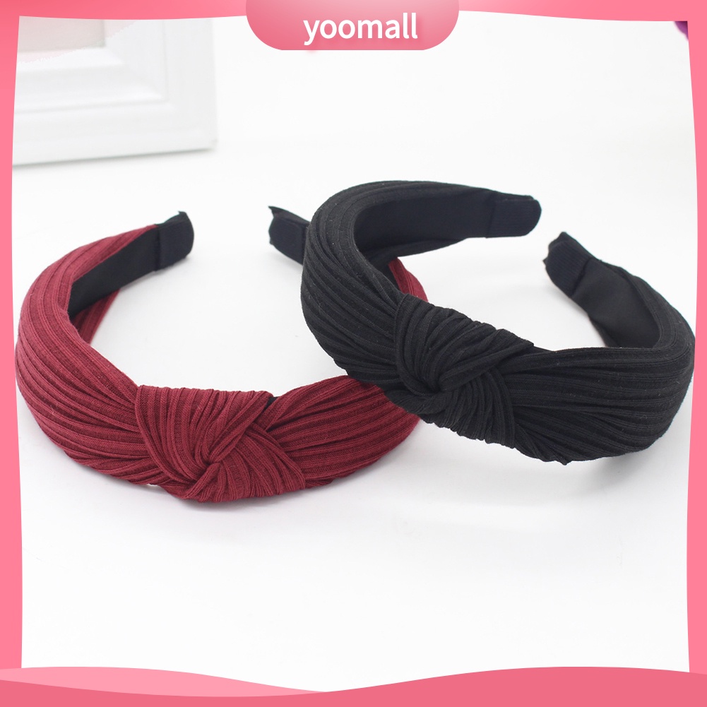 Cài Tóc Vải Mềm Thắt Nơ Xoắn Dành Cho Nữ