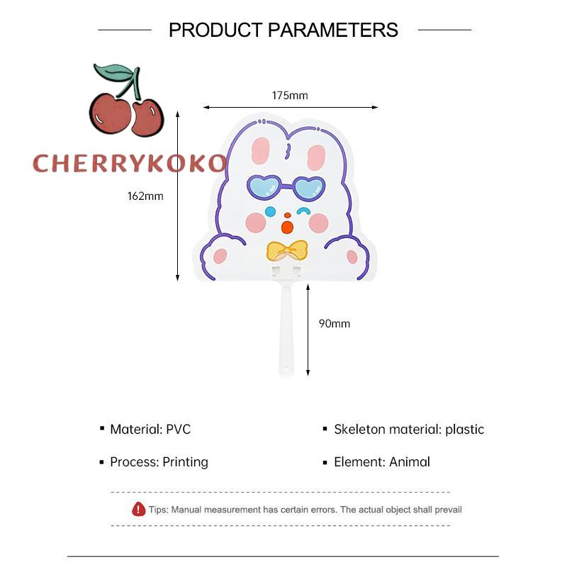 🍒🍒CHERRYKOKO Quạt Cầm Tay Mini Hình Dễ Thương Mùa Hè Dễ Thương Sáng Tạo