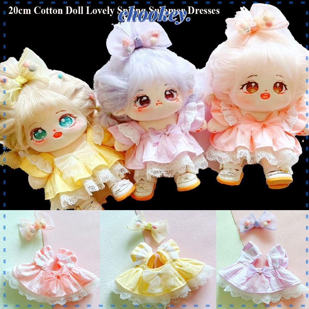 CHOOKEY Đầm Búp Bê In Hình EXO / Idol Dễ Thương Chất Lượng Cao