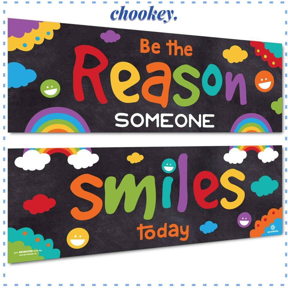 CHOOKEY Tấm Áp Phích Treo Tường Trang Trí In Câu Nói Truyền Cảm Hứng