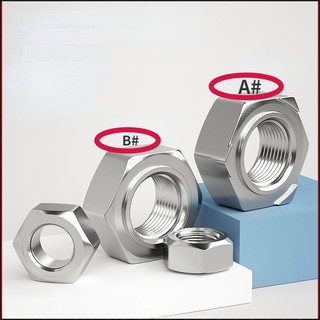  Đai ốc hàn lục giác bằng thép không gỉ 304 không có khớp hàn, đai hàn điểm góc, không nắp vặn chân M3M4M5M6M10