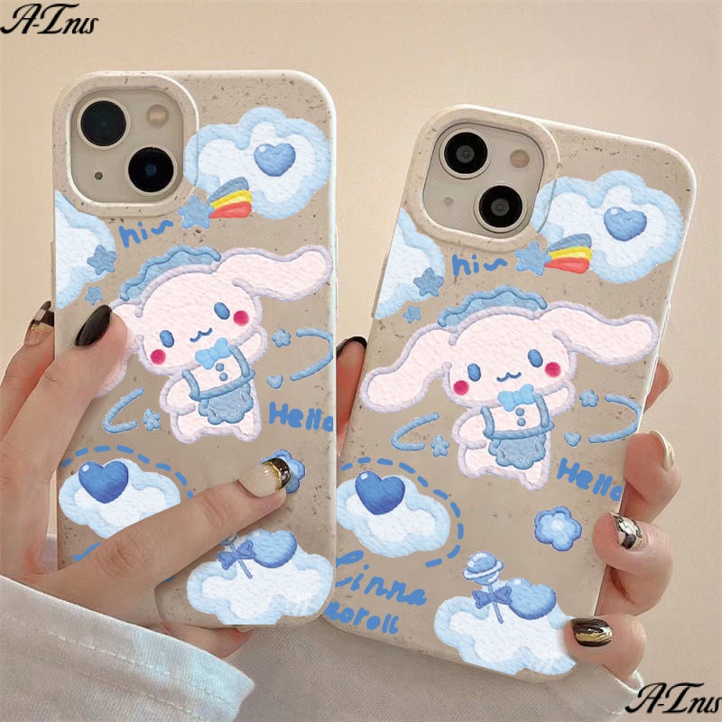 Ốp Điện Thoại Dẻo Họa Tiết Hoạt Hình Chú Chó Cinnamon Dễ Thương Chống Sốc Cho Iphone11Iphone128 ZG1Z 7 14pro13 maxplus