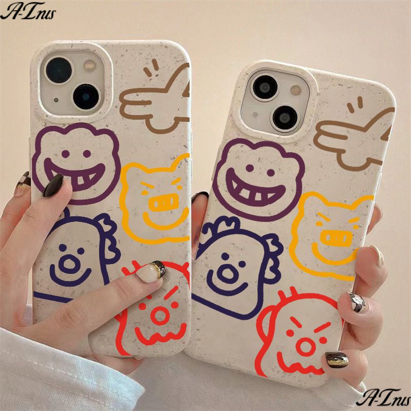 Ốp Điện Thoại Mềm Chống Sốc In Hình Động Vật Đơn Giản Cho Iphone 8p7 1113iPhone12 ins14promax SR0Y