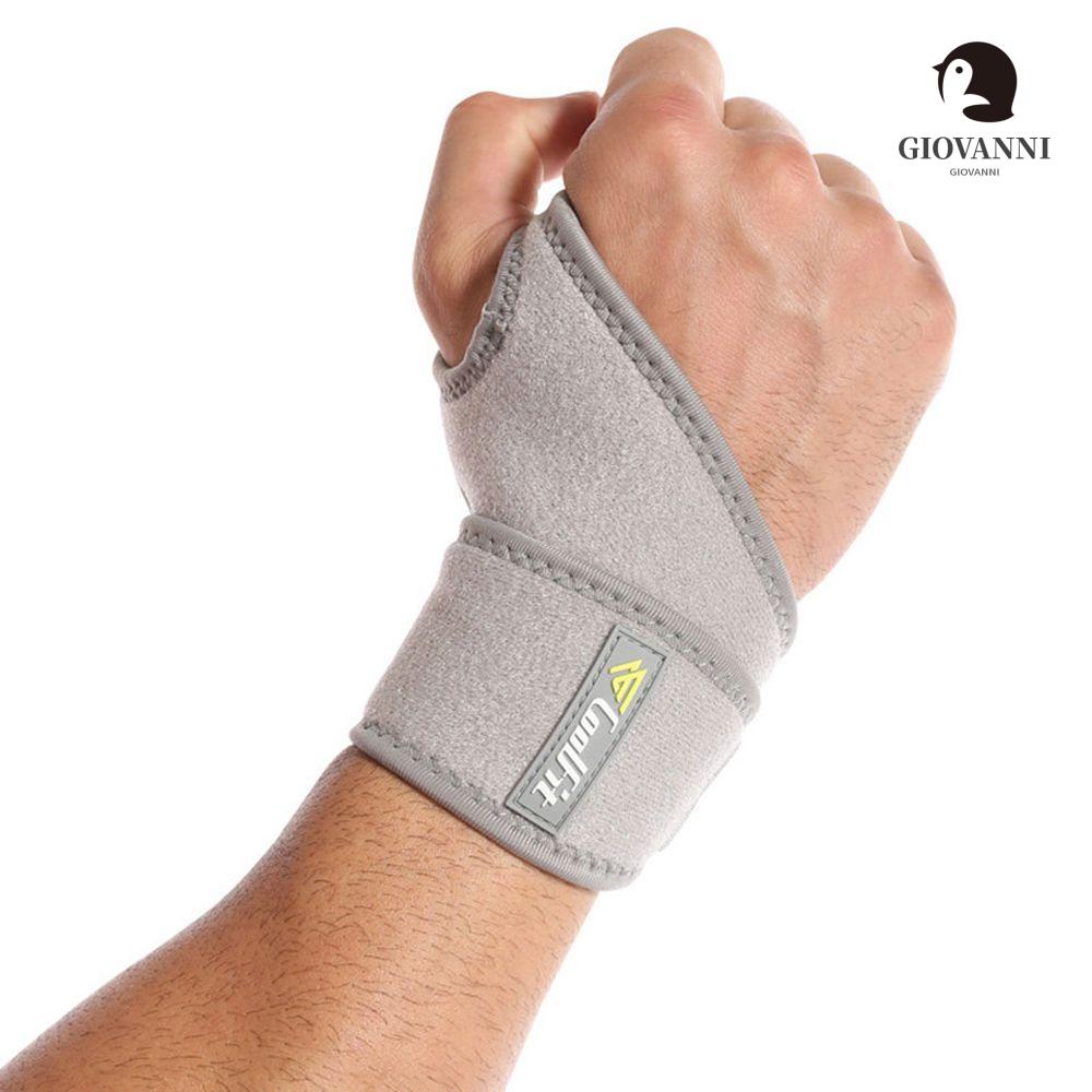 GIOVANNI Đai Quấn Bảo Vệ Cổ Tay Trọng Lượng Nhẹ Hỗ Trợ Giảm Đau Khi Chơi Thể Thao
