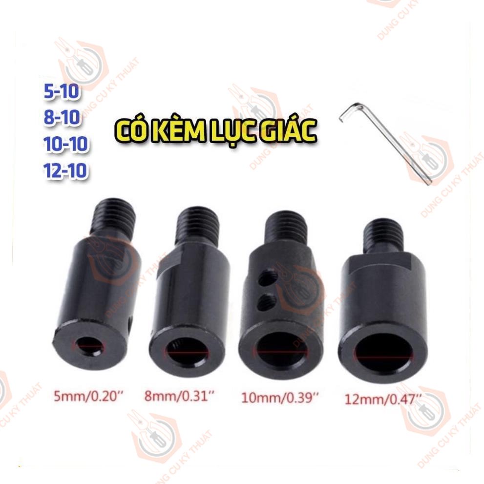 Khớp nối M5 M8 M10 M12 đầu trục nối đầu chuyển kẹp lưỡi cưa máy cắt 10mm _ [Shop Dụng Cụ Kỹ Thuật]