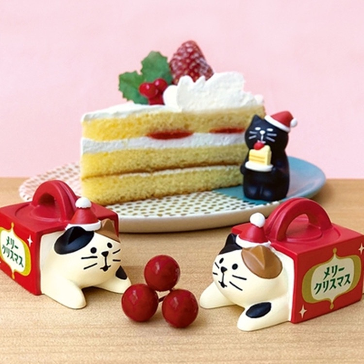 Mô Hình Mèo Bằng Nhựa Resin Phong Cách Nhật Bản Thời Trang Độc Đáo Trang Trí Nhà Cửa