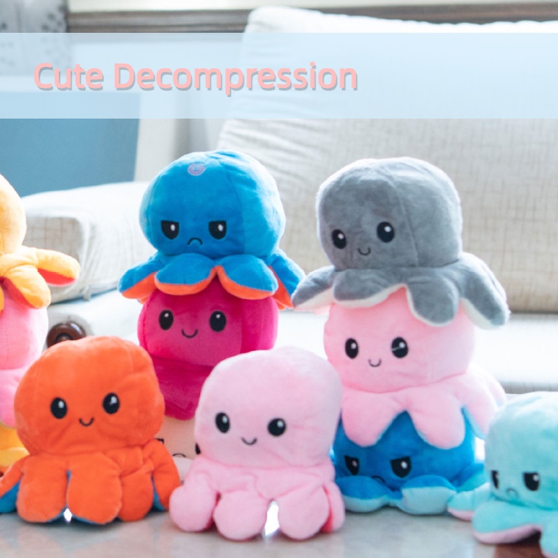 Đồ chơi nhồi bông Hình Bạch Tuộc / Bạch Tuộc 20CM Cho Bé