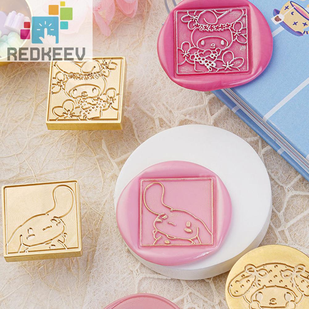 Đầu Tem Đóng Dấu Họa Tiết Hoạt Hình DIY Tùy Chỉnh Cho Thiệp Mời Đám Cưới