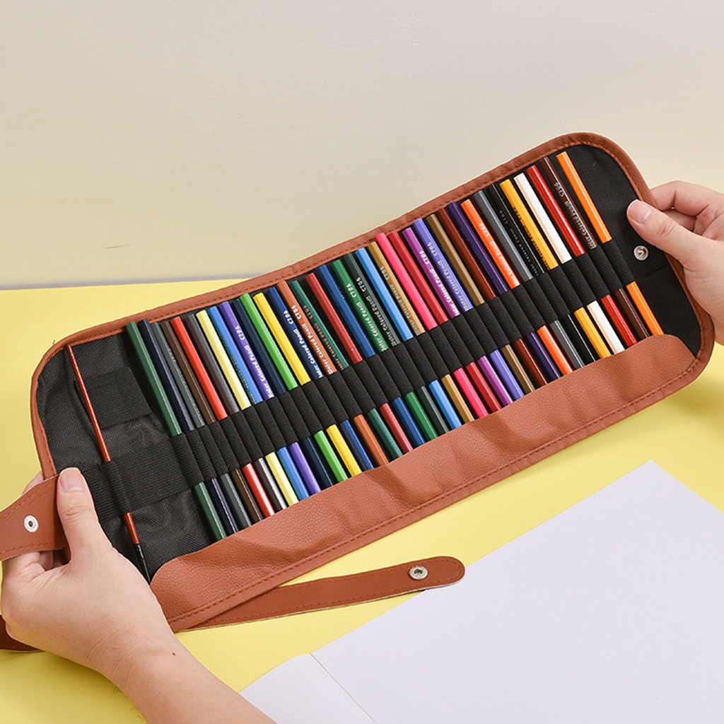 Ny-1 Bộ Bút Chì Màu 36 / 48 / 50 Lõi Mềm Có Thể Hòa Tan Bằng Gỗ
