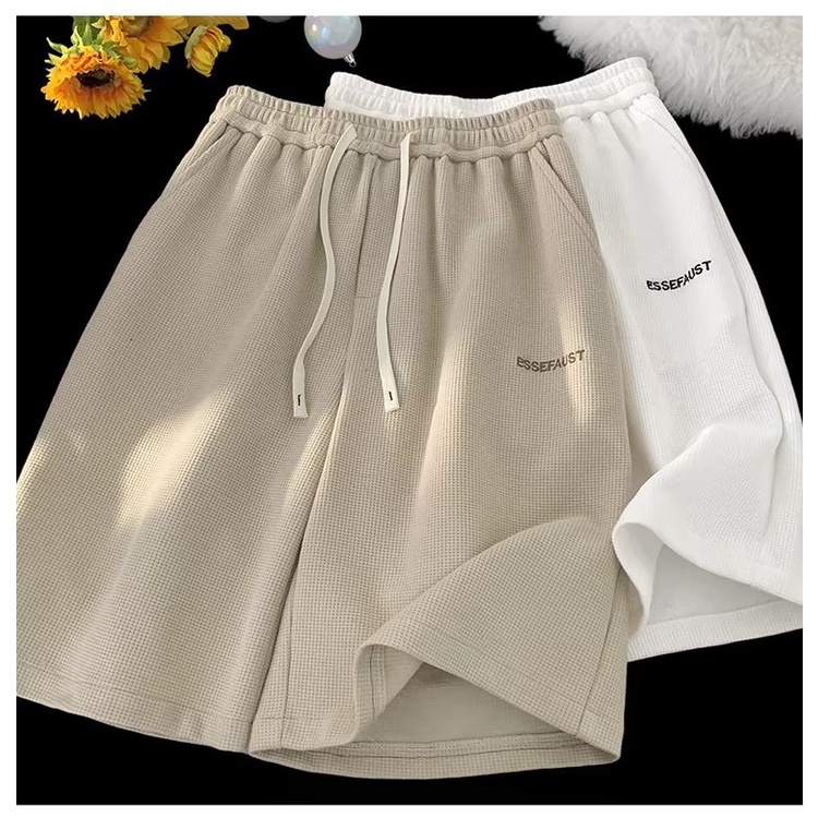 Quần Short Thể Thao Mỏng Dáng Rộng Phong Cách Đường Phố Mỹ Thời Trang Mùa Hè Cho Nam