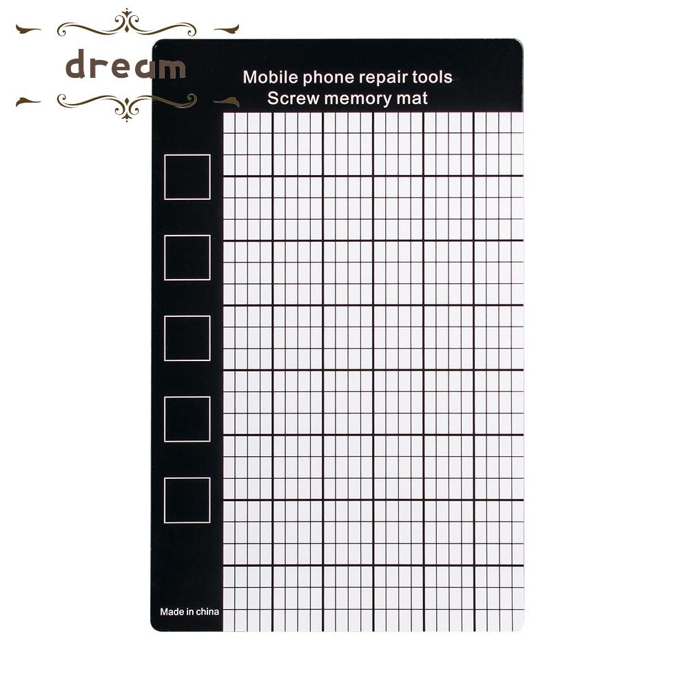 【DREAMLIFE】Magnetic Mat 145 X 90mm Fix Small Screws Screw Memory Mat For Hold Tiny Screws