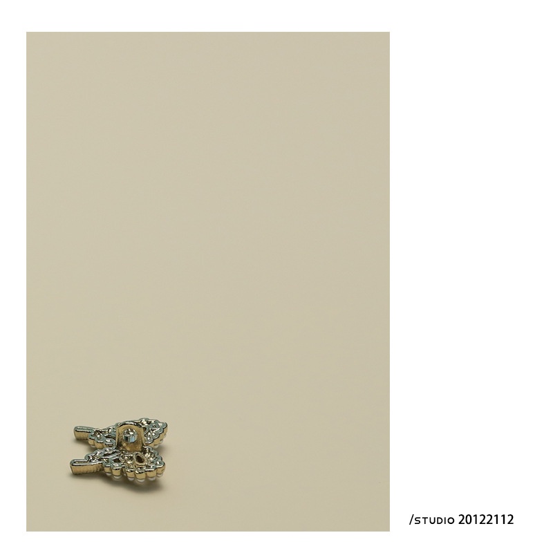 Set 5 Nút Áo Hình Bướm 18mm Bằng Kim Loại Đính Ngọc Trai Sang Trọng