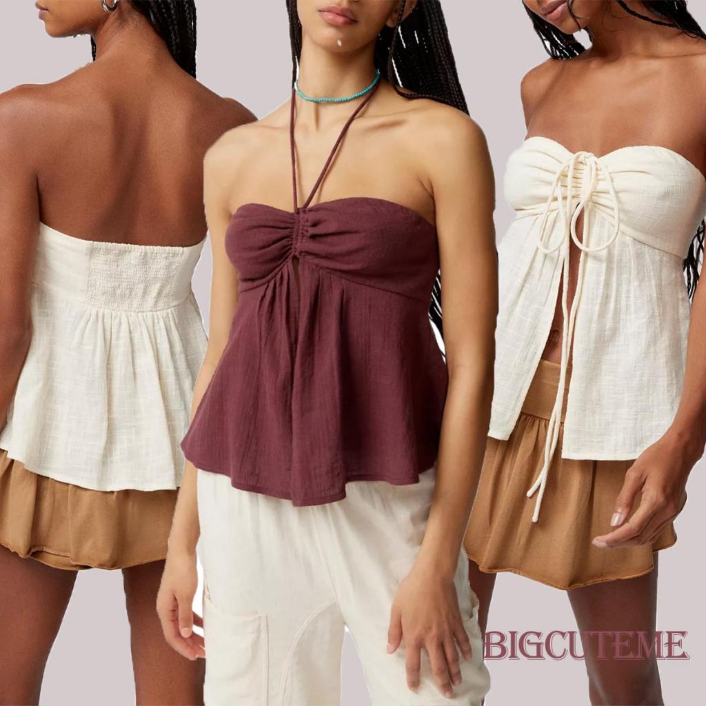 Áo Sát Nách Màu Trơn / Nhiều Màu Sắc Tùy Chọn Thời Trang Mùa Hè Cho Nữ