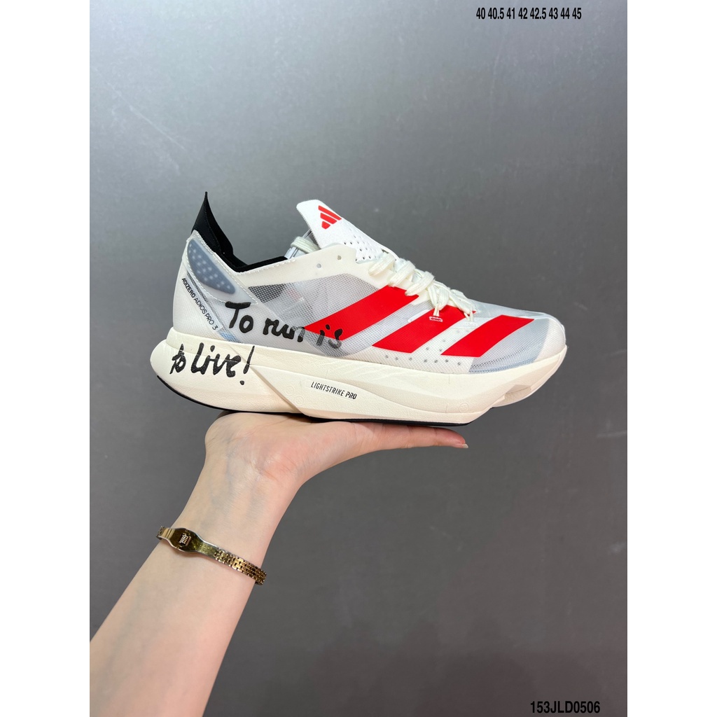 Giày Thể Thao Adizero Addios Pro 3 Marathon Bền 8K1B