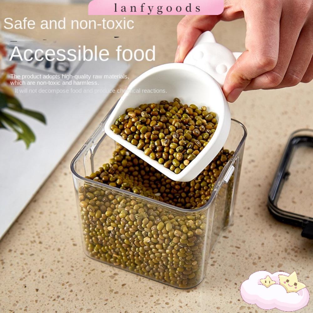 Muỗng Múc Thức Ăn Cho Mèo Chống Ẩm Hình Mèo Dễ Thương