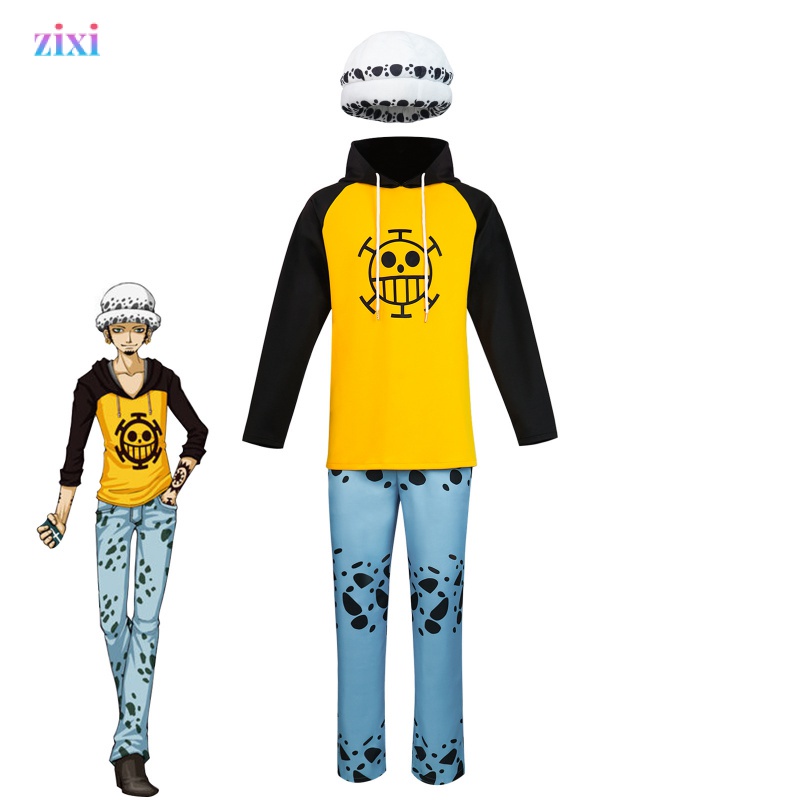 Trang Phục Hóa Trang Nhân Vật Trafalgar Law Trong Phim Hoạt Hình One Piece